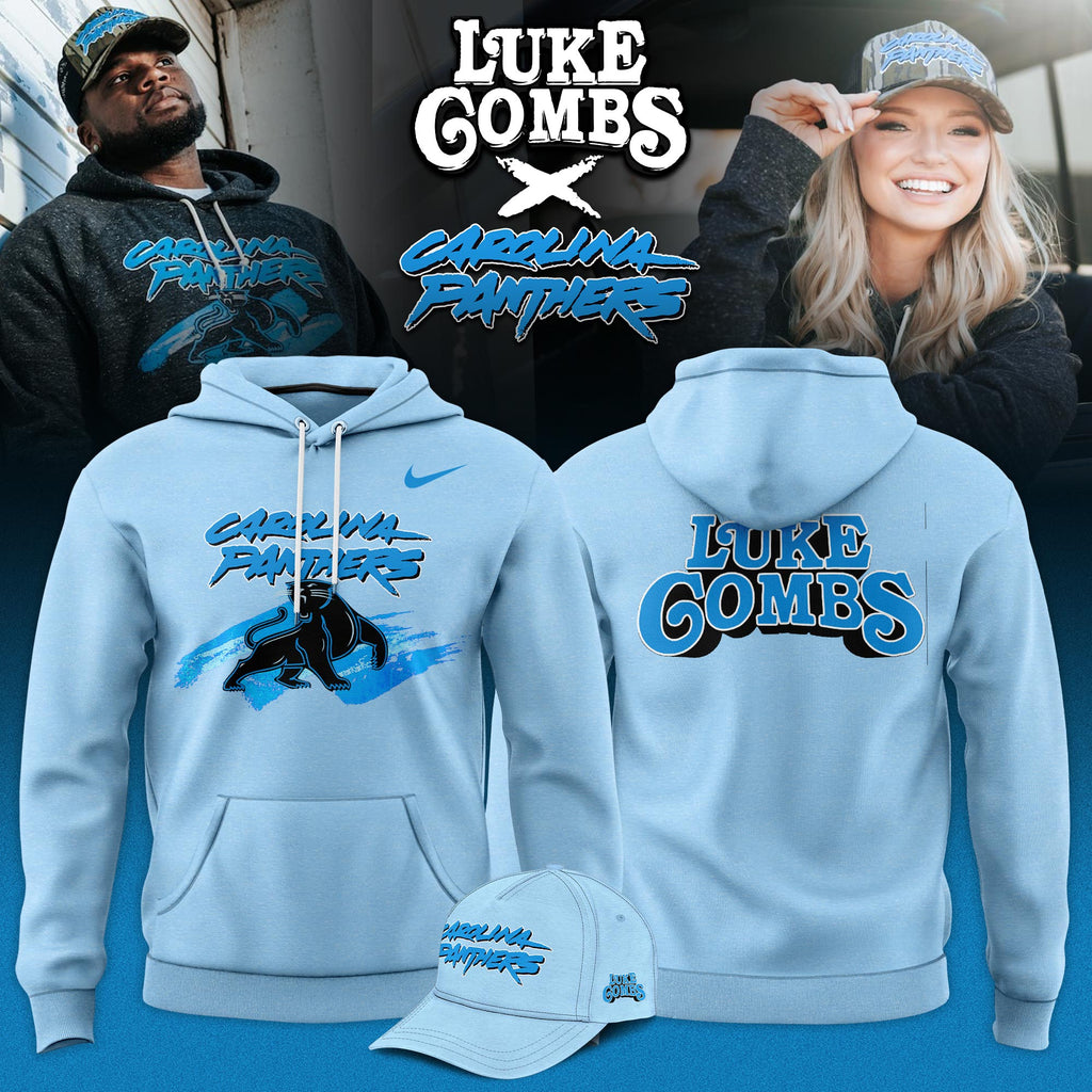 Luke Combs x Carolina Panthers 2025 Limited Edition Hoodie
