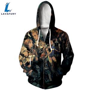 Final Fantasy Xii Hoodies – The Zodiac Age 3D Hoodie