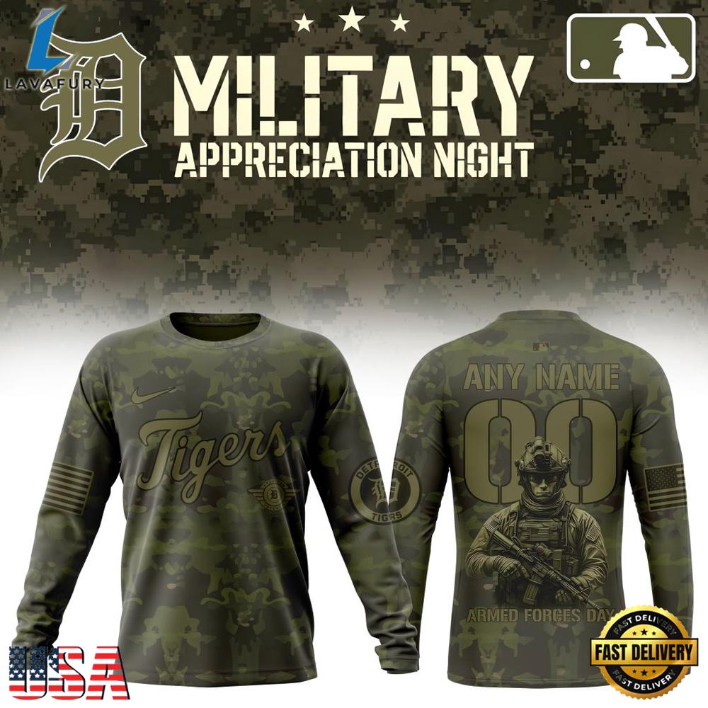 MLB Detroit Tigers Military Appreciation Month T Shirt, Hoodie, Sweatshirt