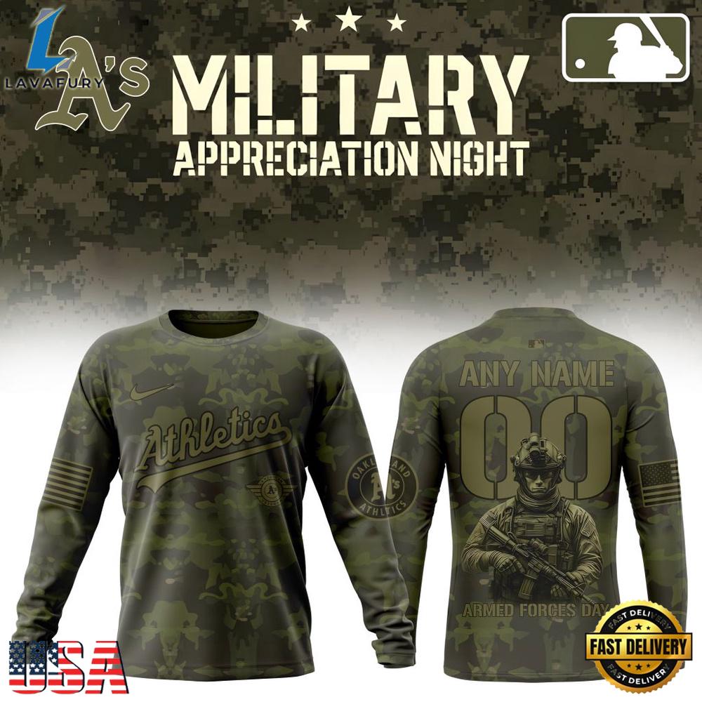 MLB Oakland Athletics Military Appreciation Month T Shirt, Hoodie, Sweatshirt