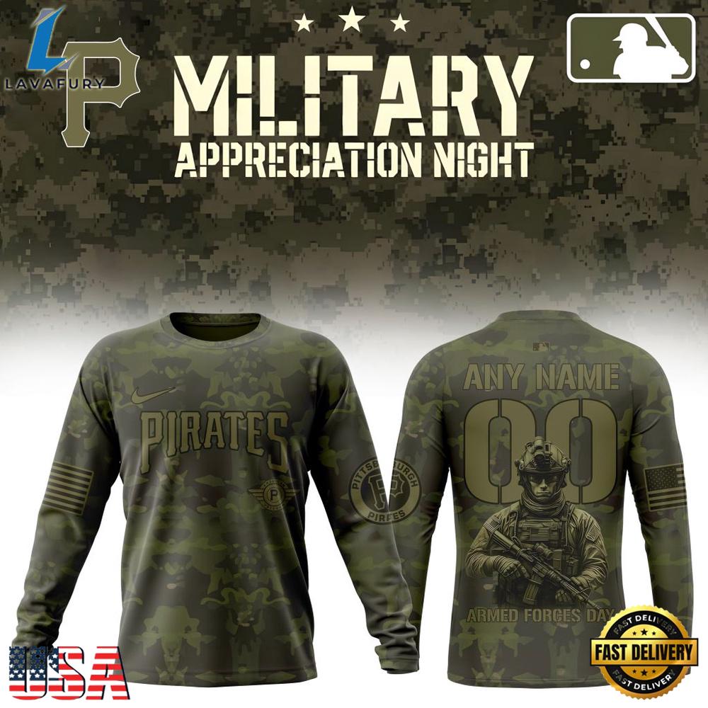 MLB Pittsburgh Pirates Military Appreciation Month T Shirt, Hoodie, Sweatshirt