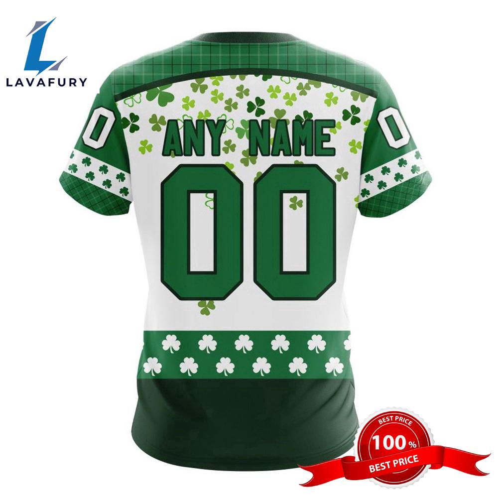 Personalized NHL Boston Bruins Special Design For St. Patrick Day All Over Print Shirts