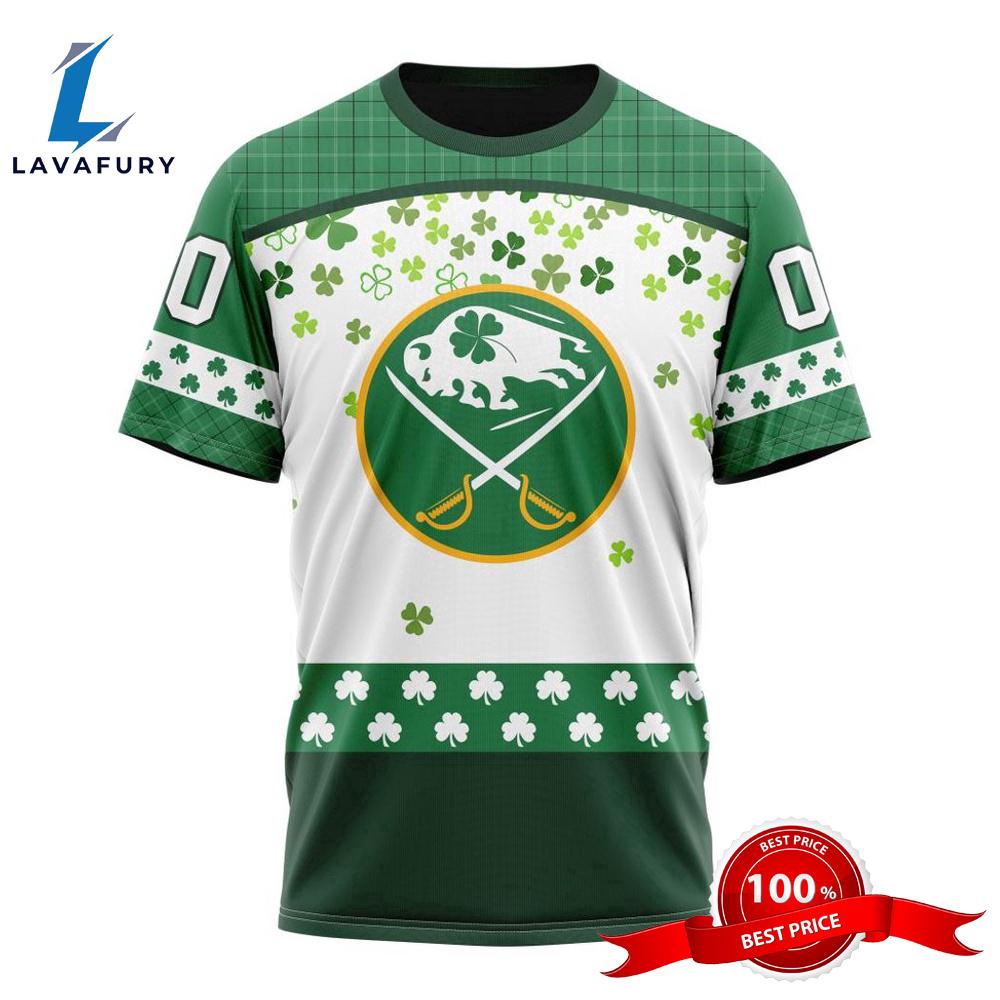 Personalized NHL Buffalo Sabres Special Design For St. Patrick Day All Over Print Shirts