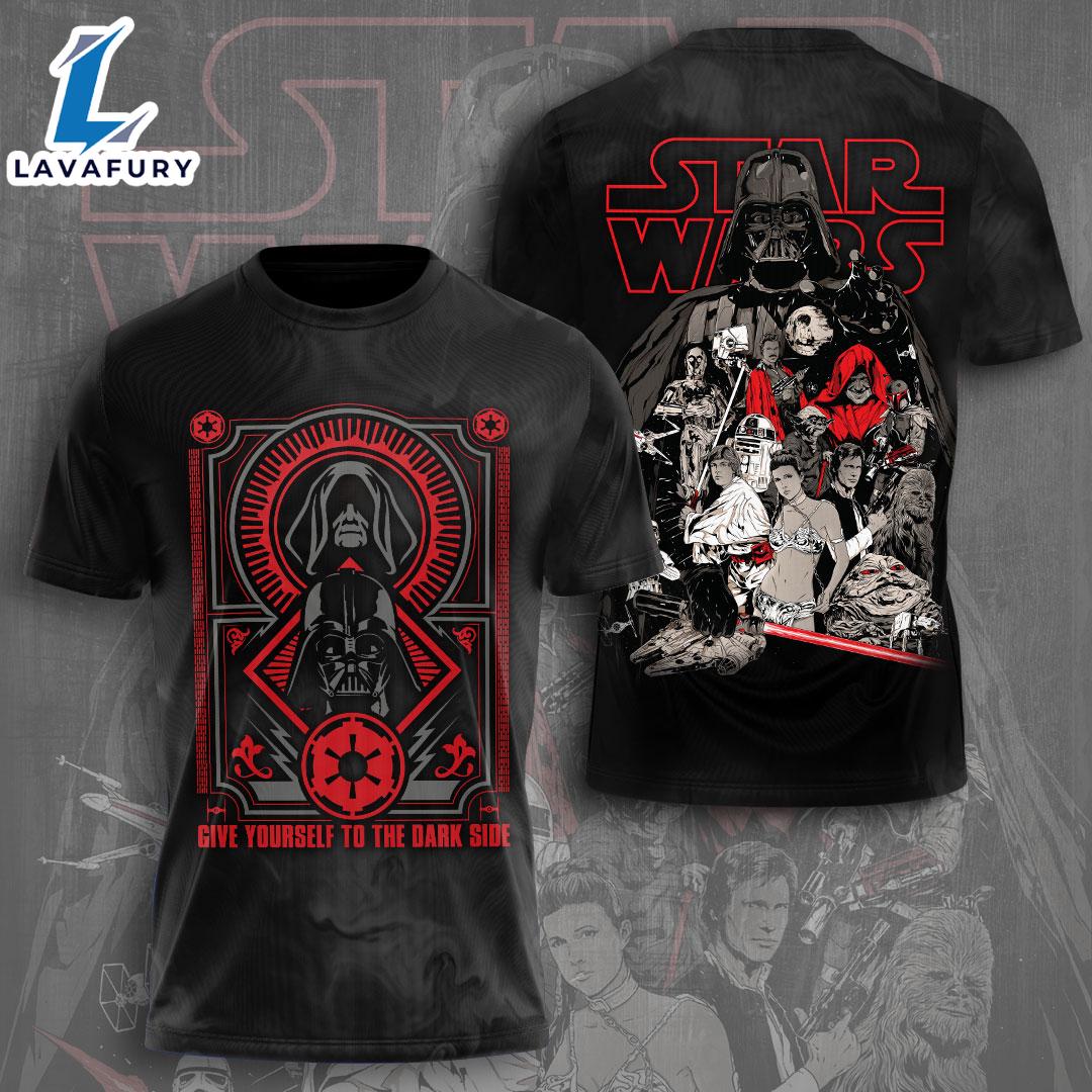 Star-Wars Revenge Of The Sith 20th Anniversary 3D T-Shirt Black