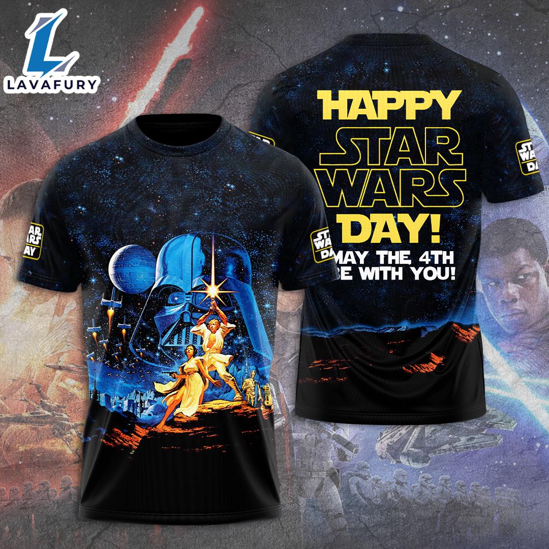 Star-Wars Revenge Of The Sith 20th Anniversary 3D T-Shirt