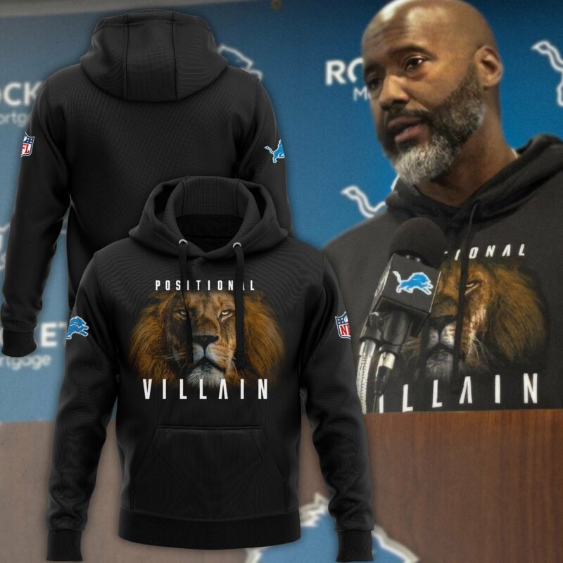 Detroit Lions Villain Hoodie